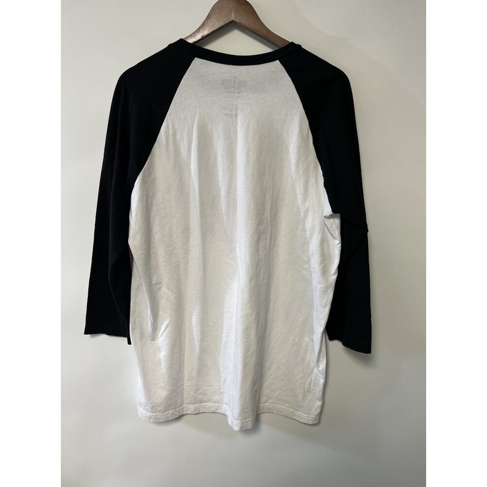 Stranger Things Hellfire Club Large Raglan Shirt Netflix Men Retro Baseball Top - Picture 5 of 6